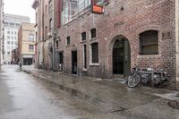 Pasadena Architecture: A Brick Building Street View