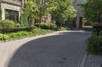 Picturesque Alleyway in Toronto, Canada