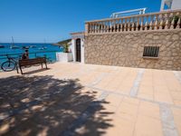 Picturesque Coastal Pier in Mallorca