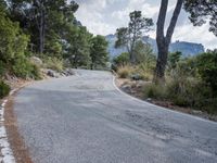 Picturesque Coastal Road in Spain, Balearic Islands, Europe