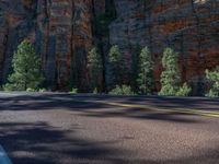 A Picturesque Day in Zion National Park: Majestic Mountains and Clear Skies