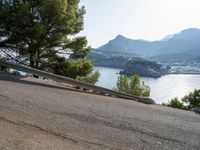 Picturesque Harbor on Mallorca Coastal Road