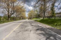 Picturesque Landscape of Canada: Rural Road 001