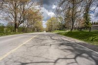 Picturesque Landscape of Canada's Rural Road 002