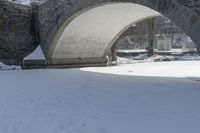 A Picturesque Landscape in Canada During Winter