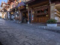 Picturesque Lijiang: Cobblestone Streets in the Old Town