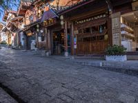 Picturesque Lijiang: Cobblestone Streets in the Old Town