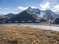 Picturesque Road in Austria Winding through the Mountains