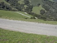 Picturesque Road in California Highland Mountain