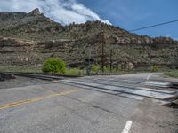 A Picturesque Road in the Mountains of Utah