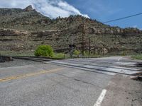 A Picturesque Road in the Mountains of Utah