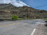 A Picturesque Road in the Mountains of Utah