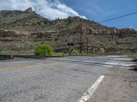 A Picturesque Road in the Mountains of Utah