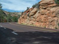 Picturesque Utah Road: A Journey through Majestic Mountains