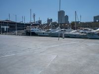 Pier in Barcelona, Spain: Coastal Beauty