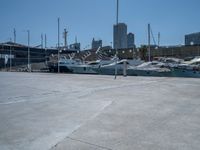 Pier in Barcelona, Spain: Coastal Beauty