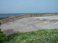 Porto's Clear Sky: Ocean Views from the Beach