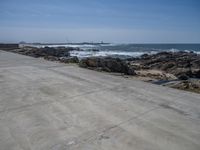 Porto Coastal Views: Clear Sky over Europe