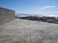 Porto's Coastal Open Space with Concrete Wall