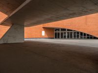 Porto Concert Hall: Urban Setting with Brick Wall