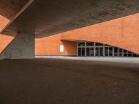 Porto Concert Hall: Urban Setting with Brick Wall