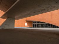 Porto Concert Hall: Urban Setting with Brick Wall