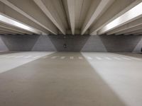 Concrete Street and Parking Garage in Porto