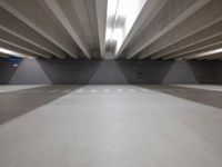 Concrete Street and Parking Garage in Porto