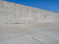 Porto's Concrete Wall in European Coastal Setting