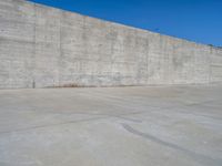 Porto's Concrete Wall in European Coastal Setting