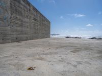 Porto: Concrete Wall in Coastal Landscape