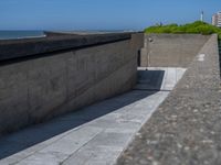 Porto, Europe: Aerial View of Concrete Walls