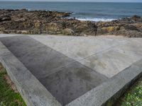 Aerial View of Porto, Portugal: Clear Sky and Coastal Concrete