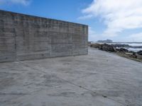 Porto, Portugal: Coastal Wall with Ocean View