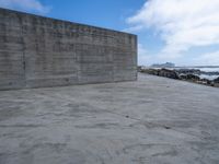 Porto, Portugal: Coastal Wall with Ocean View