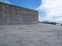 Porto, Portugal: Coastal Wall with Ocean View