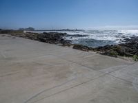 Porto, Portugal: Coastline Concrete Wall