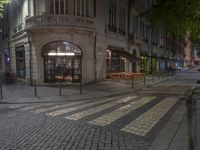 Porto, Portugal Nighttime Streets 002