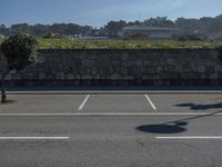 Porto, Portugal: Straight Road Under Clear Skies