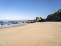 Portugal's Beach: A Natural Oasis of Sand and Water