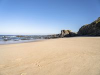 Portugal's Beach: A Natural Oasis of Sand and Water