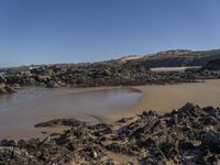 Portugal Beach: Rock Formations and the Vast Ocean