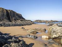Beach Rock Formation in Portugal: Abundance of Water Resources