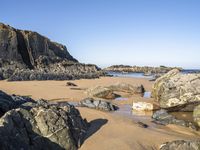 Beach Rock Formation in Portugal: Abundance of Water Resources