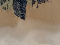 Portugal Beach Rocky Formations Aerial View 001