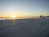 Portugal Beach Sunrise: A View from Lisbon