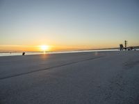 Portugal Beach Sunrise: A View from Lisbon