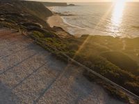 Portugal's Coastal Landscape: Clear Skies and Sunshine