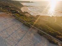Portugal's Coastal Landscape: Clear Skies and Sunshine
