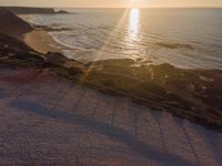 Portugal's Coastal Landscape: Clear Skies and Sunshine